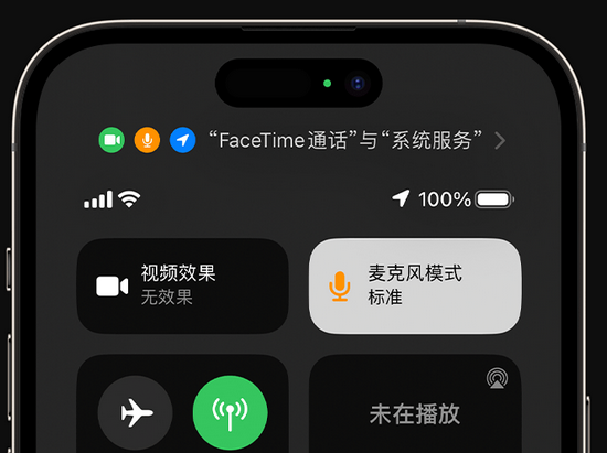 轮台苹果授权维修网点分享iPhone在通话时让你的声音更清晰 