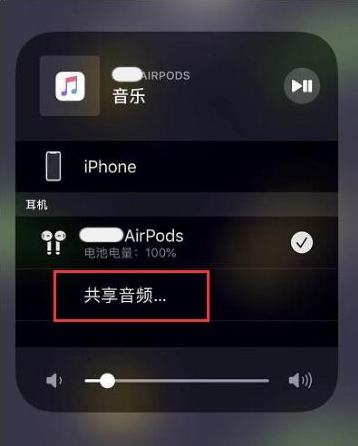 轮台苹果14音频维修点分享iPhone14音频共享设置方法 