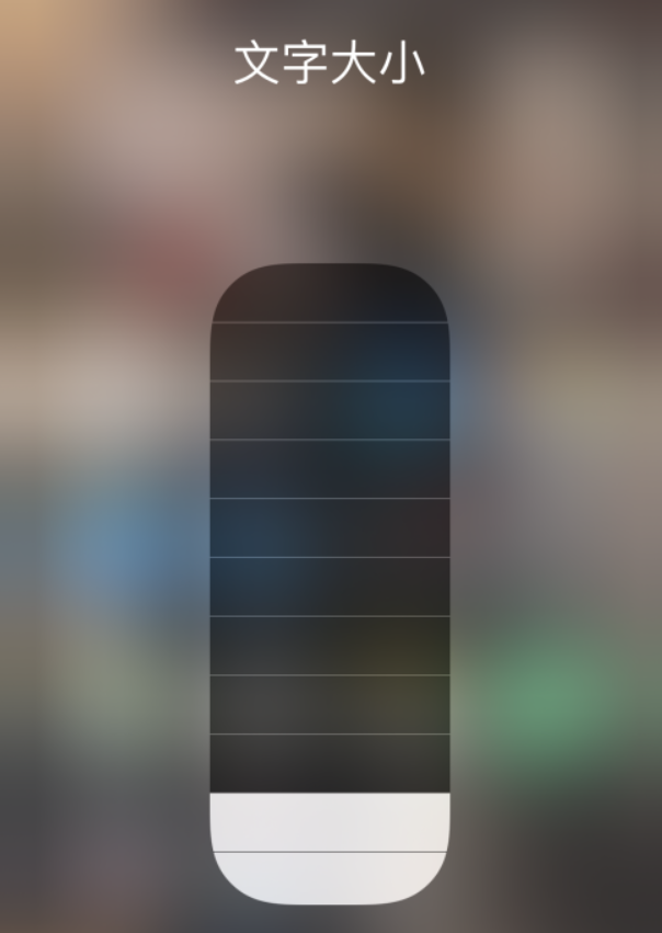 轮台苹果手机维修分享小技巧：在 iPhone 控制中心快速调节字体大小 